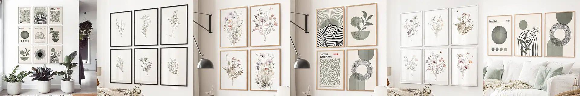 PrintSets.com Header Image. Floral and Aesthetic Art Collections